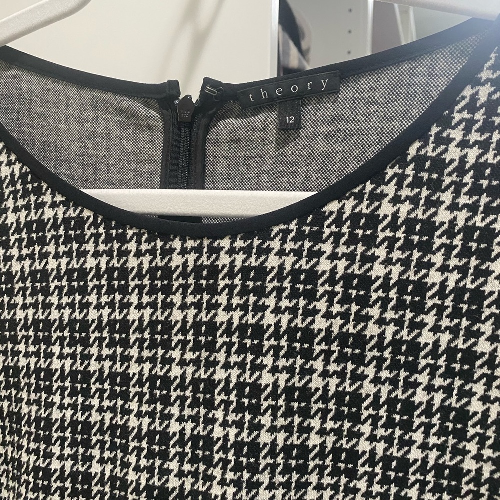 Theory houndstooth dress size 12